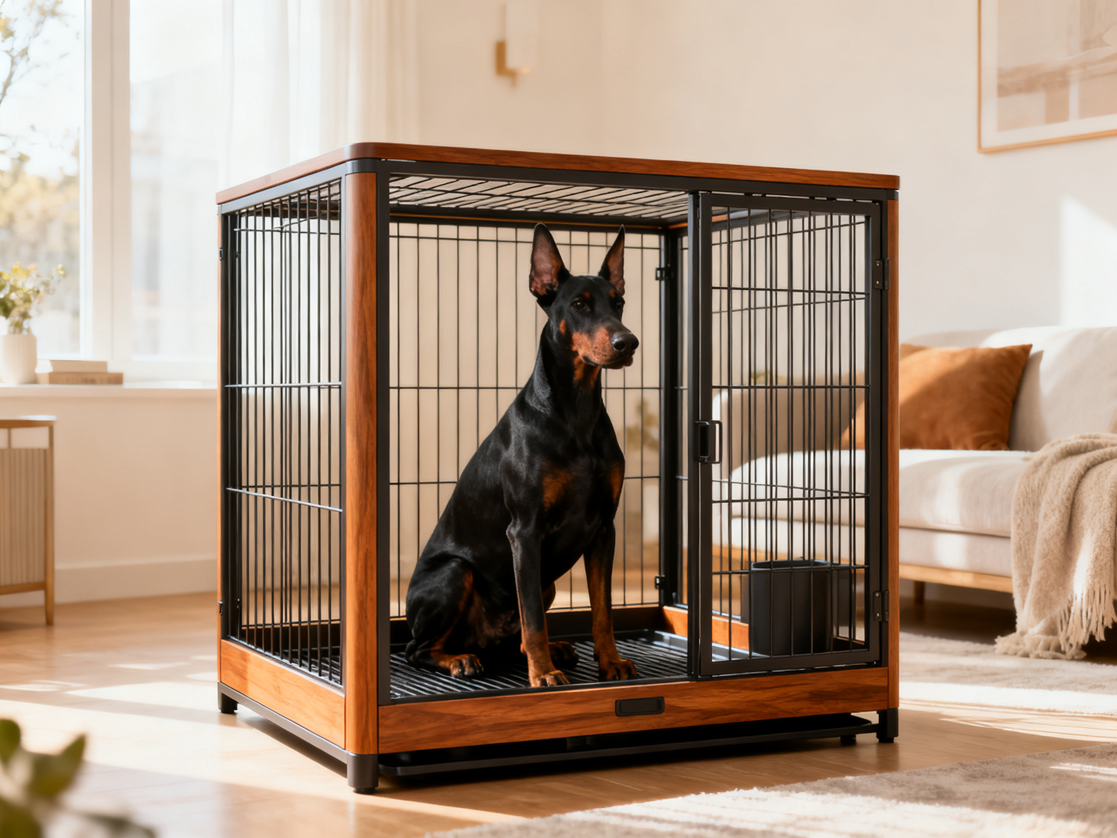Pet cages and crates