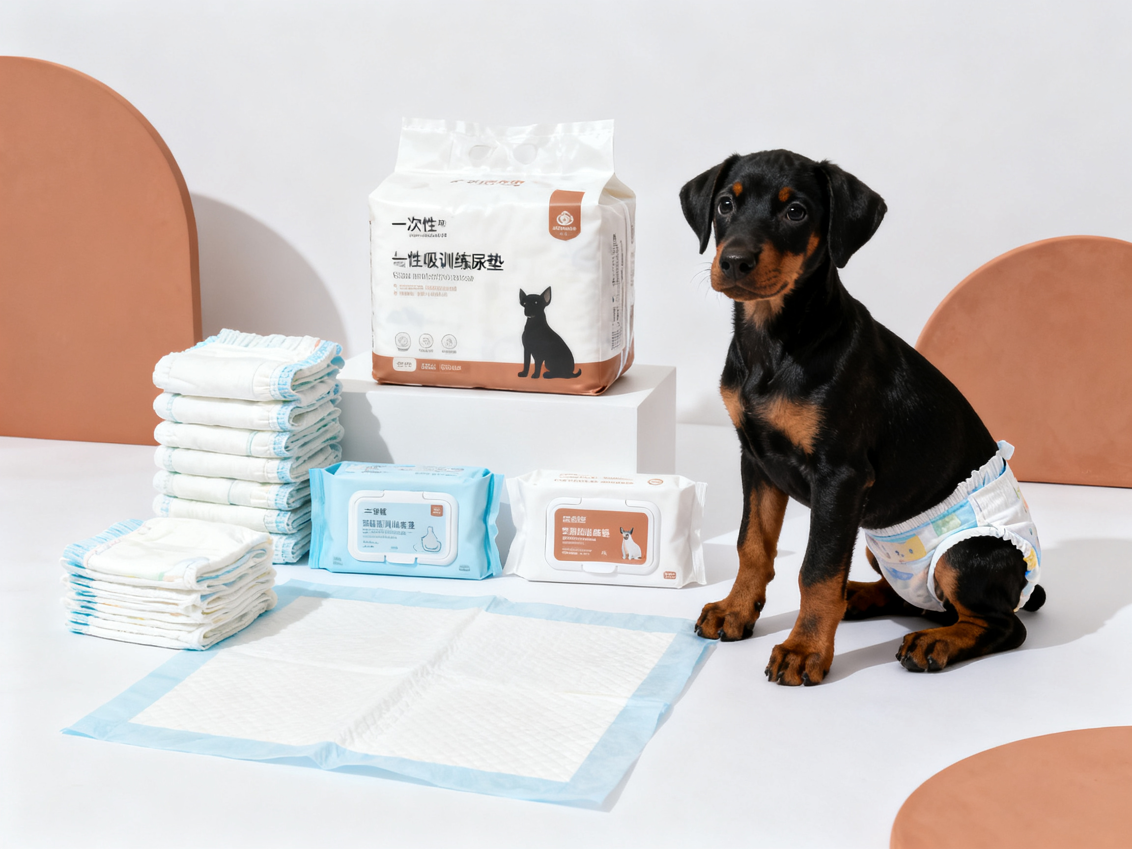 Pet diapers and training pads